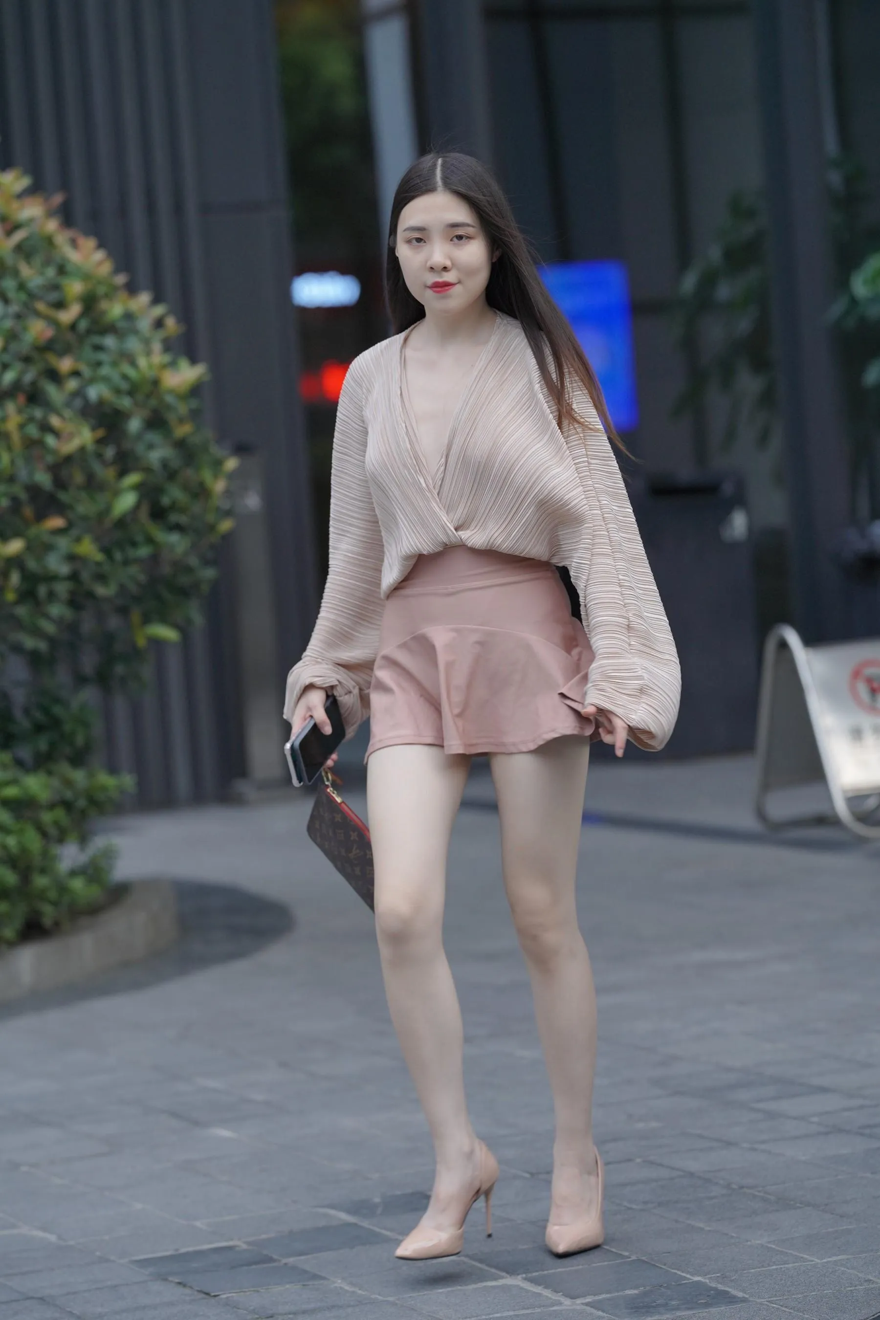 魔镜街拍 NO.167 可爱的粉色短裙小姐姐 [495P]插图7